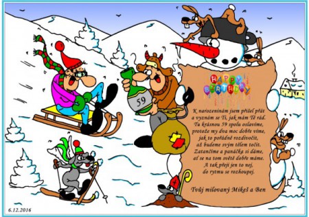 přání k 59. narozeninám